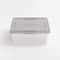 IRIS Clear Stackable Storage Boxes with Gray Lid